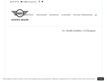 Tablet Screenshot of miniaugusta.es